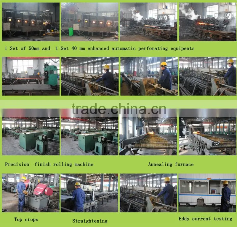 Special shape seamless steel pipe/tube for PTO shaft of rotavotor