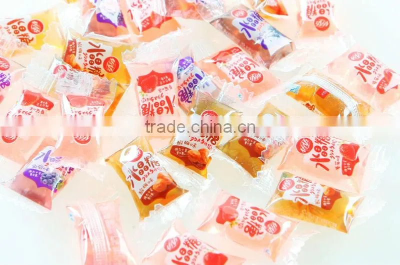 certificated unique soft fruit jelly candy