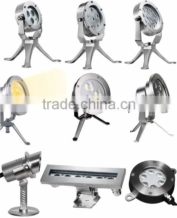 Dc 24v Dmx Ip68 Underwater Led Pool Spot Light