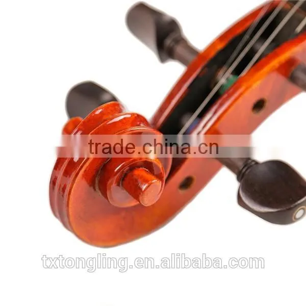 flamed violin handmade violin Ebony Accessories TL004-2