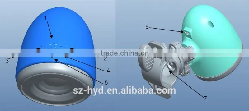 Outdoor Splash-proof waterproof outdoor bluetooth speaker for bicycle