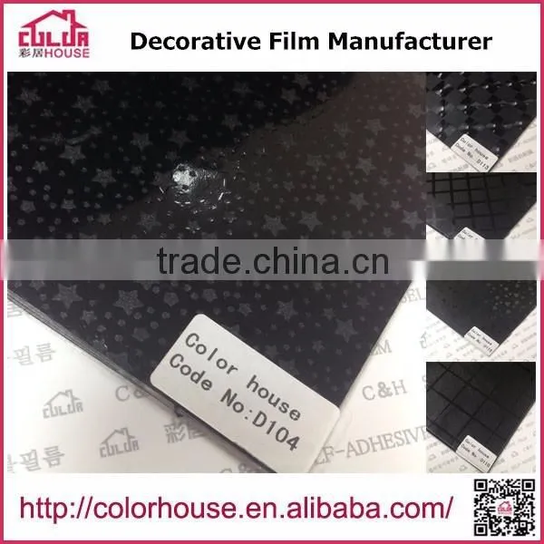Factory wholesale Black car 3d film, car wrap film