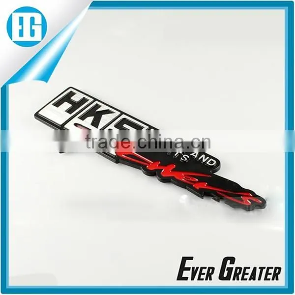 custom aluminum label aluminum sticker