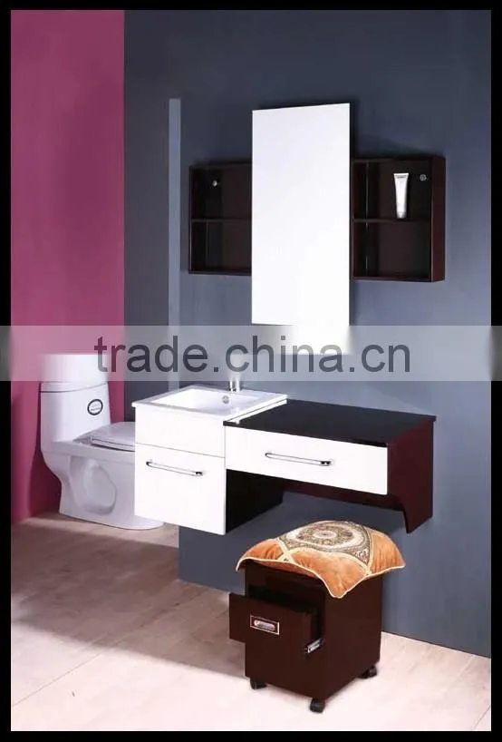 modern solid wooden bedroom/ bathroom furniture YL-9205