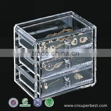customize acrylic drawer box in various sizes and shapes