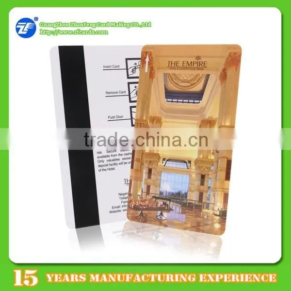 125KHz or 13.56MHz Popular hotel lock system card