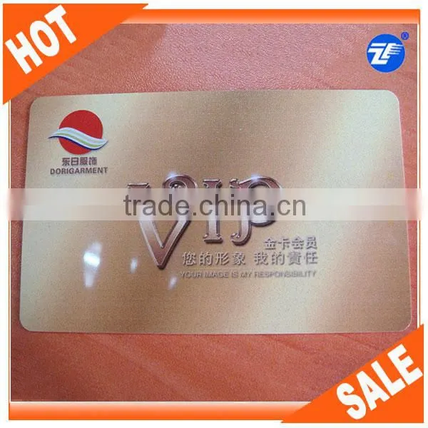 2014 Most popular aluminum business card