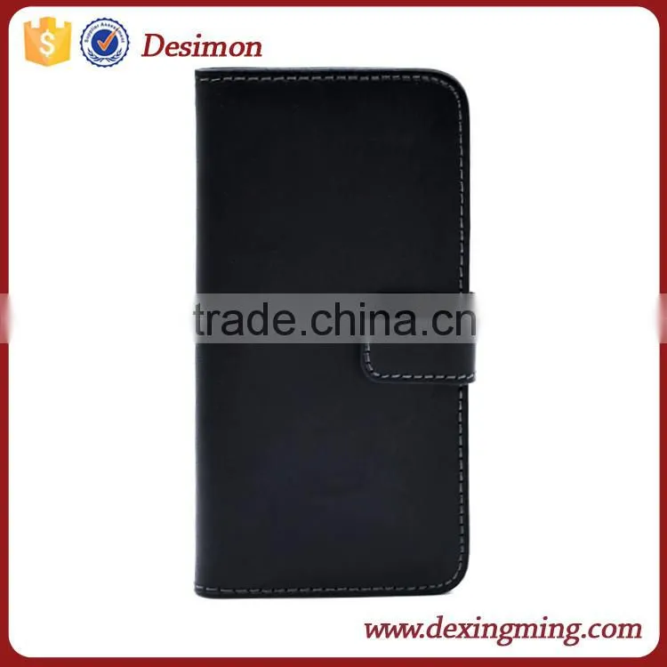 Desimon factory Wallet stand Genuine leather flip case for xiami 5