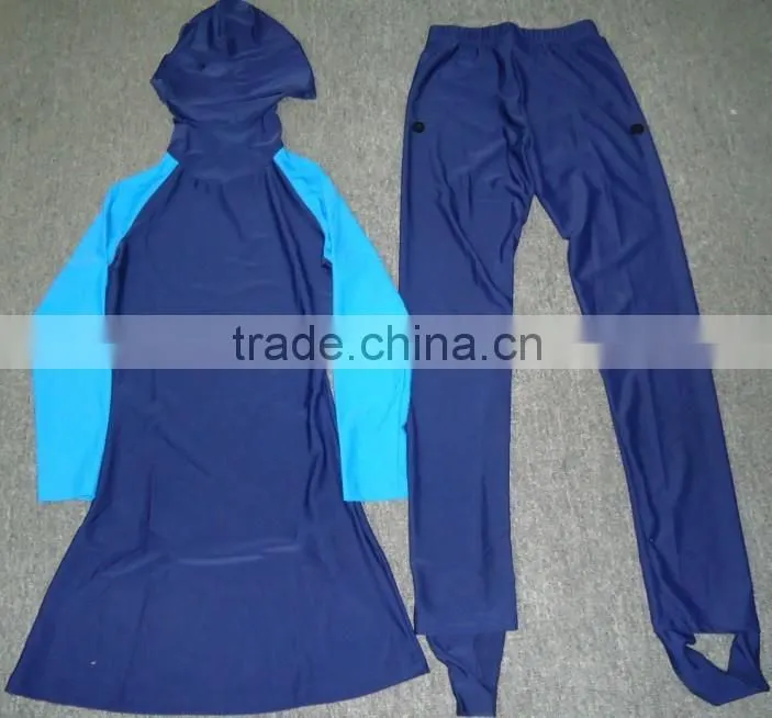 islamic clothing wholesale kids swimwear long sleeve swimsuit