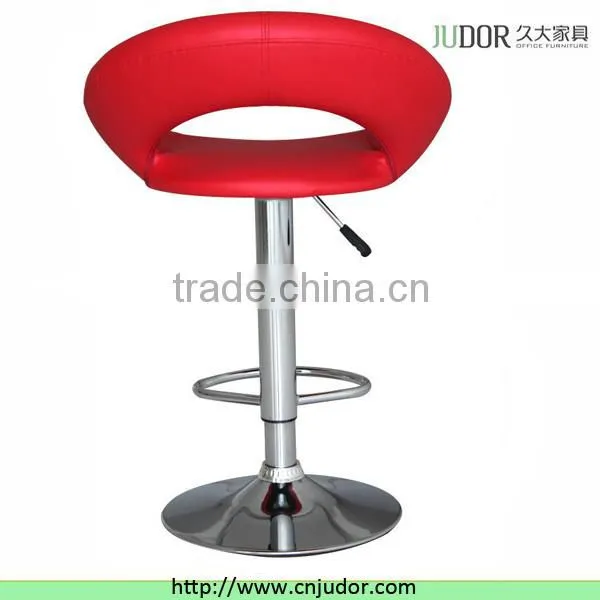 High Quality New Design cheap Leather modern bar chair price/rubber ring bar stool