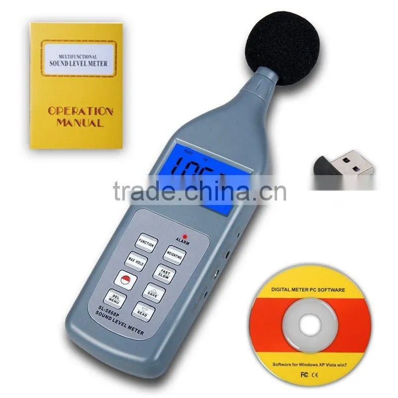 Digital Bluetooth (30 ~ 130 dB) Decibel Noise Measure Sound Level Meter