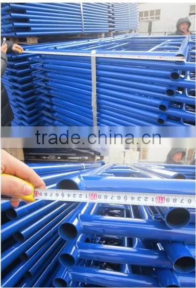 Standard Galvanized Scaffolding steel mason frame ledger