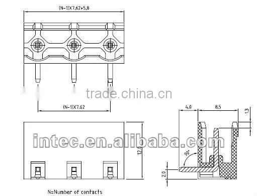 terminal block 508V series