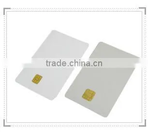 PVC contact smart chip card