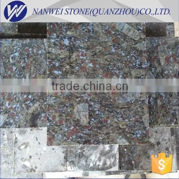 natural stone of marble yellow color beige color and purple violet color stone