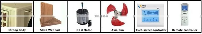 Water cooler air conditioner,water air cooler fan used for factory