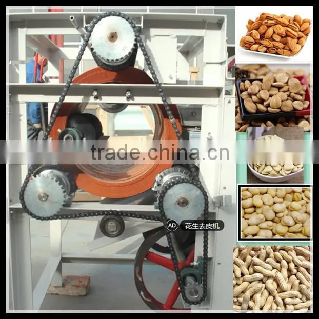 High efficiency 200kg/h peanut red skin peeled machine,Best selling monkey nuts removing machine price