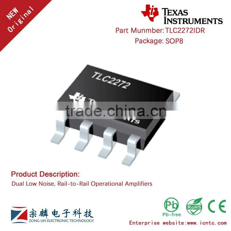 Genuine Original TLC2272IDR SOP8 TLC2272 Operational Amplifier