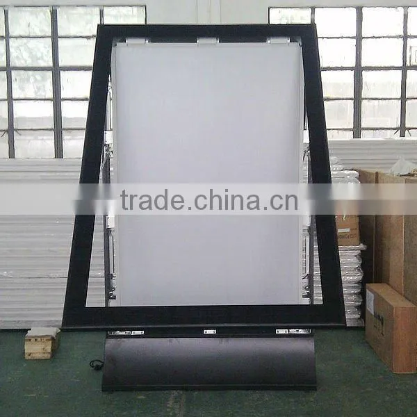 Double Side Mupi Advertising Light Box-Outdoor used