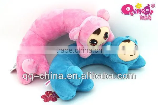 custom travel pillow u neck pillow