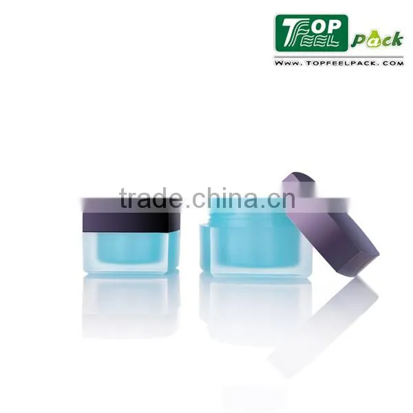 High-end acrylic jar white 5gr