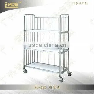 XL-034 Hotel Stainless Steel Laundry Trolley