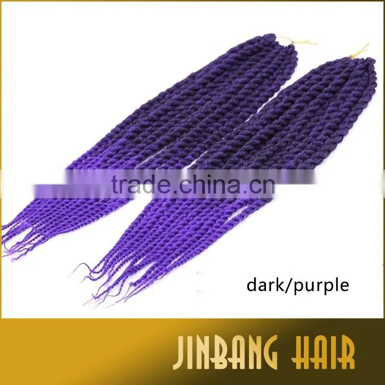 New premium synthetic hair extension ombre color 2x havana mambo twist crochet braid hair