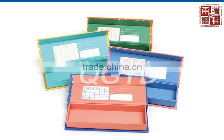 manufacturer custom logo printed gift box for pens