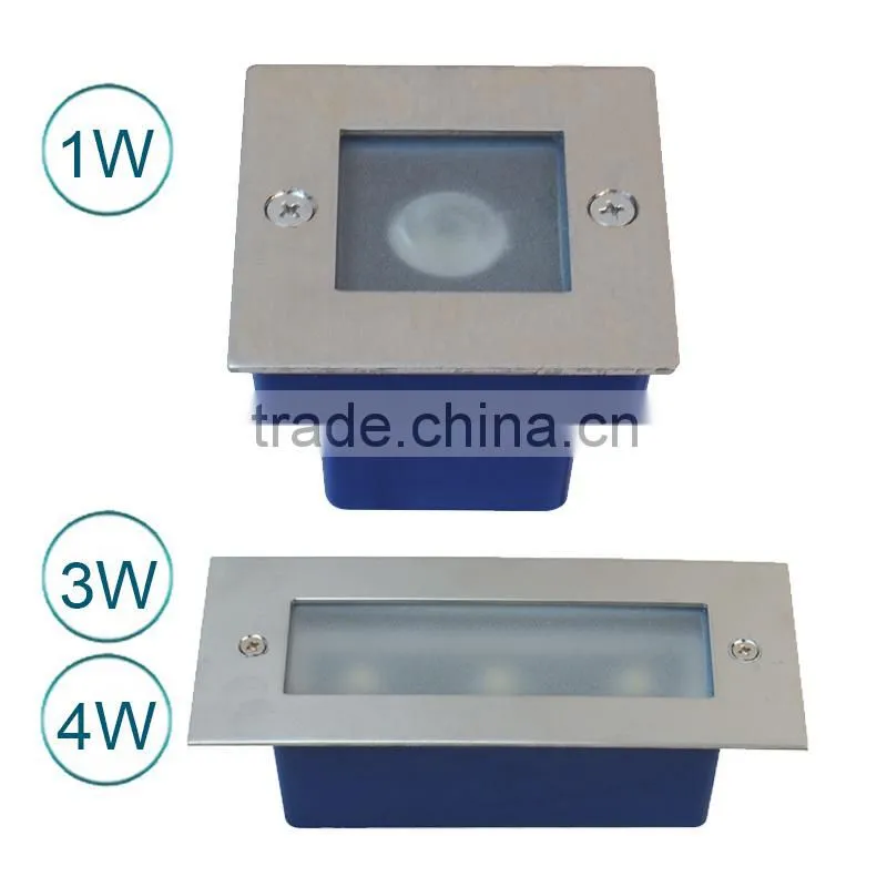 ip68 outdoor 4w high power led underground light