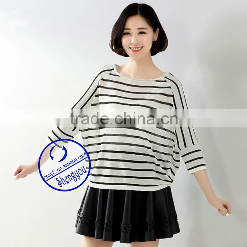 Custom 100 cotton bat sleeve t shirt wholesale China
