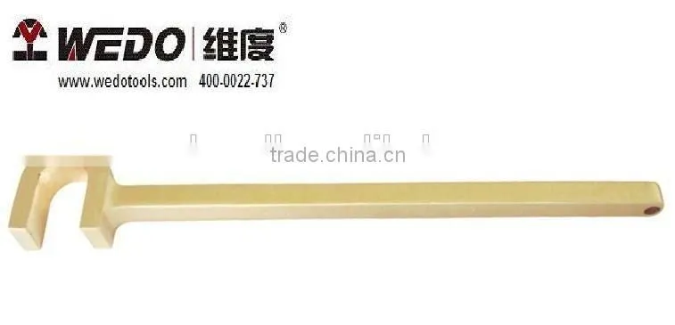 U Type Valve Spanner Aluminium Bronze/Beryllium Copper (non sparking tools) High-quality WEDO TOOLS