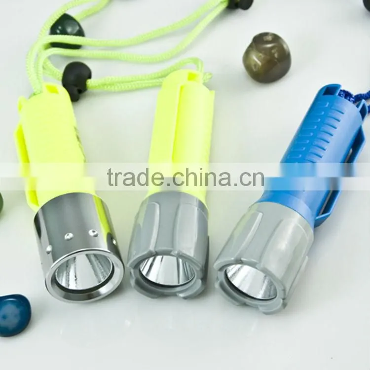 T6 10w waterproof rechargeable diving led flashlight