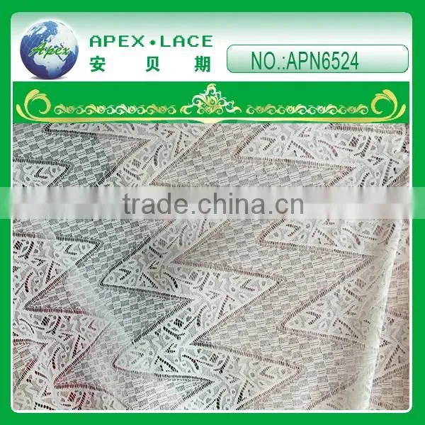 Indian Lace Fabrics/swiss voile lace in switzerland-APN6524