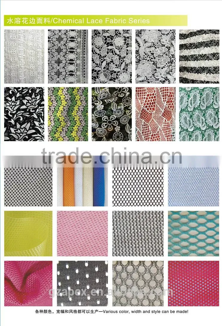 hot sales high quanlity fashion nylon eyelash lace for dress