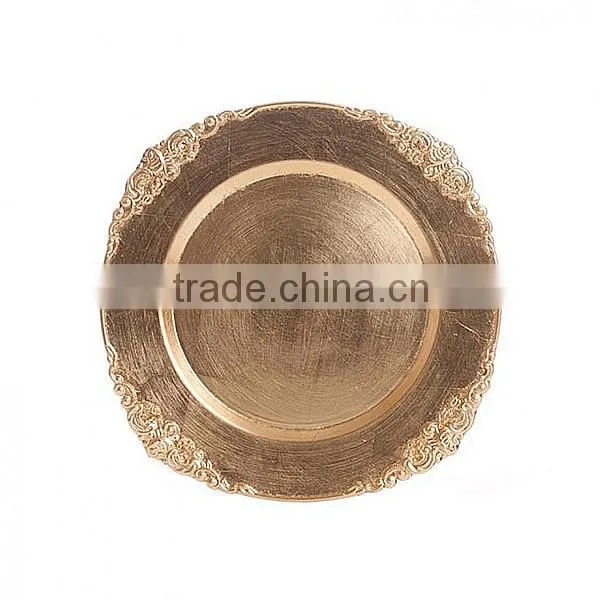 Plastic party fashion decorative plates
