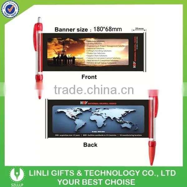 Plastic Popular Banner Pen Manufacturer