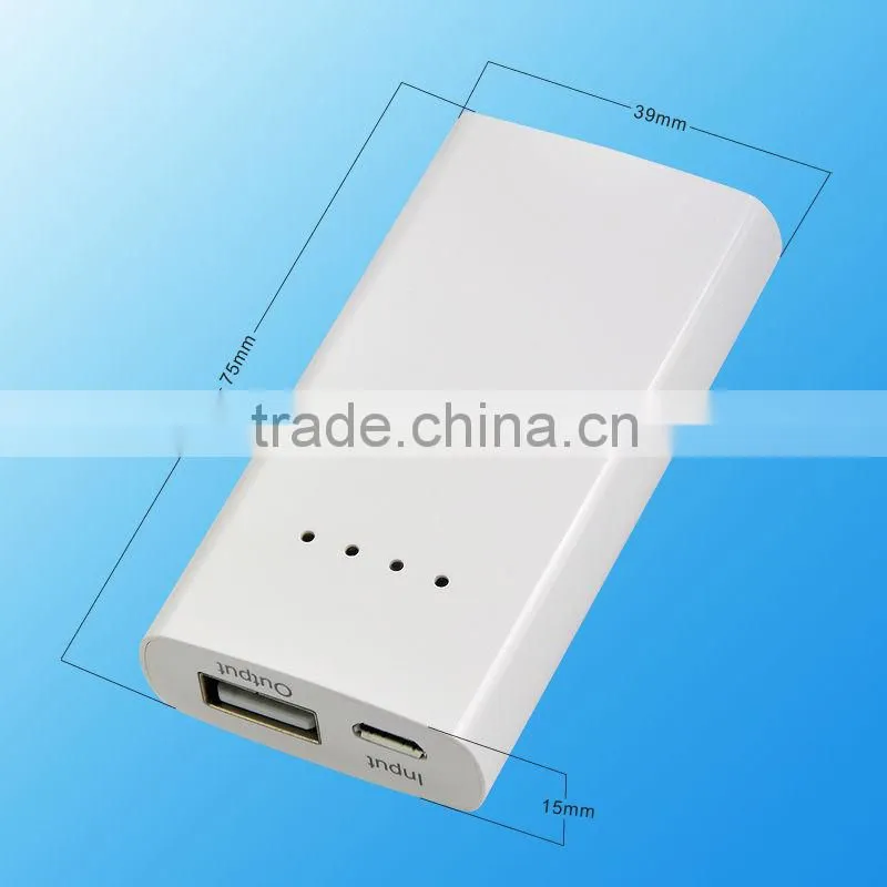 1650mAh mini power pack for smart phone