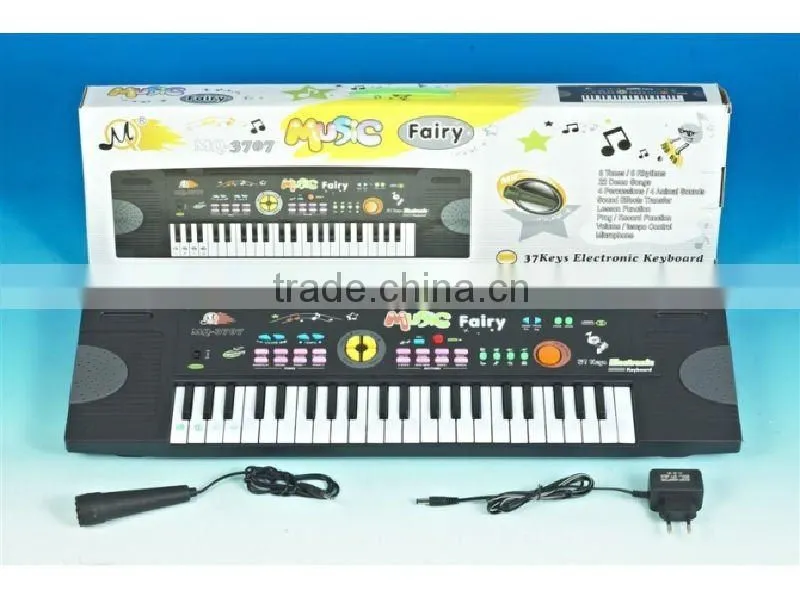 37 keys kids electric piano toys with microphone