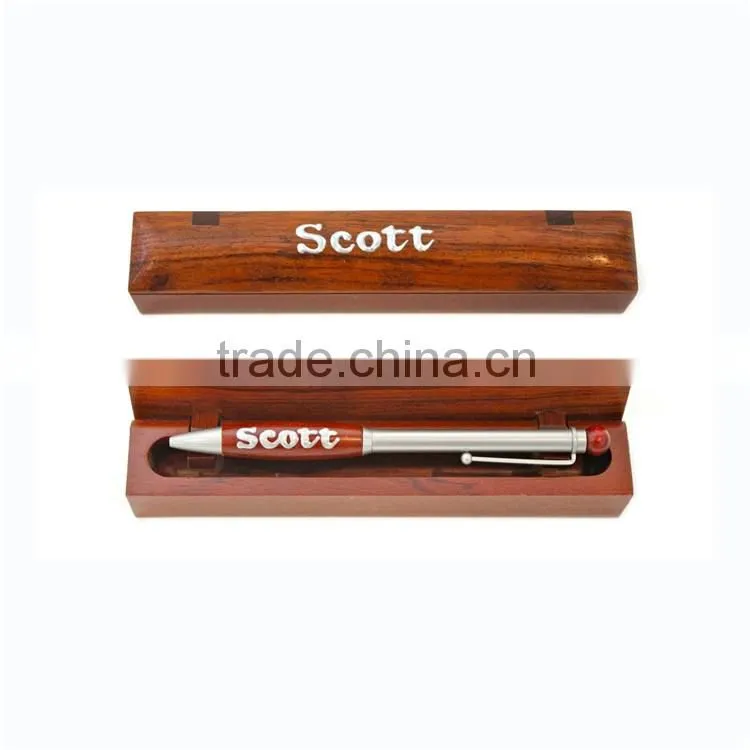 luxury wooden pen gift packaging box wholesale