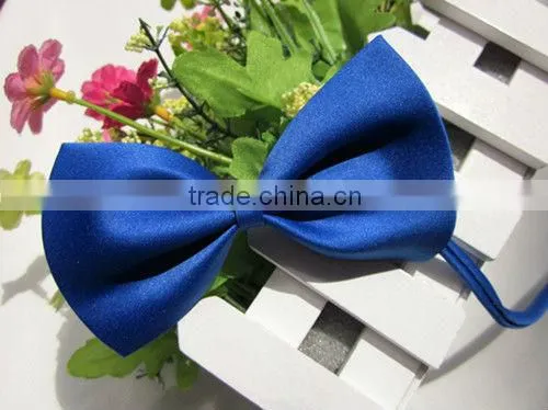 2013fashion design 100%silk self bow tie wholesale