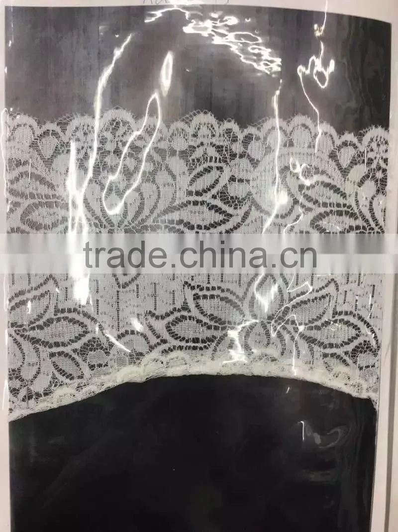 Textronic lace trim for lingerie