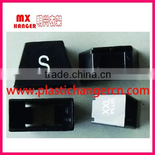 plastic hanger size marker