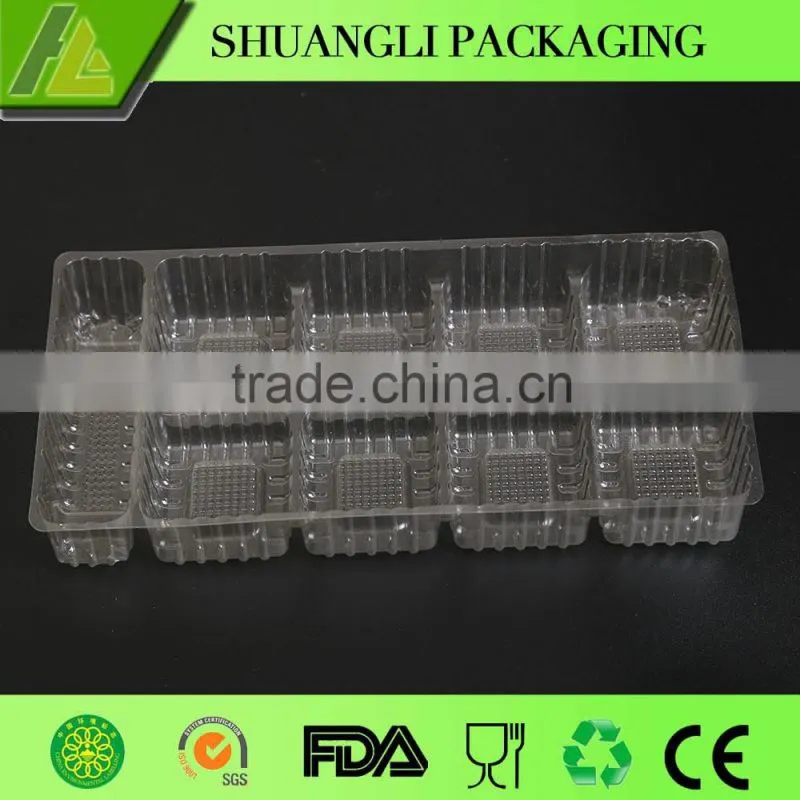 White color plastic cheap biscuit tray for sale