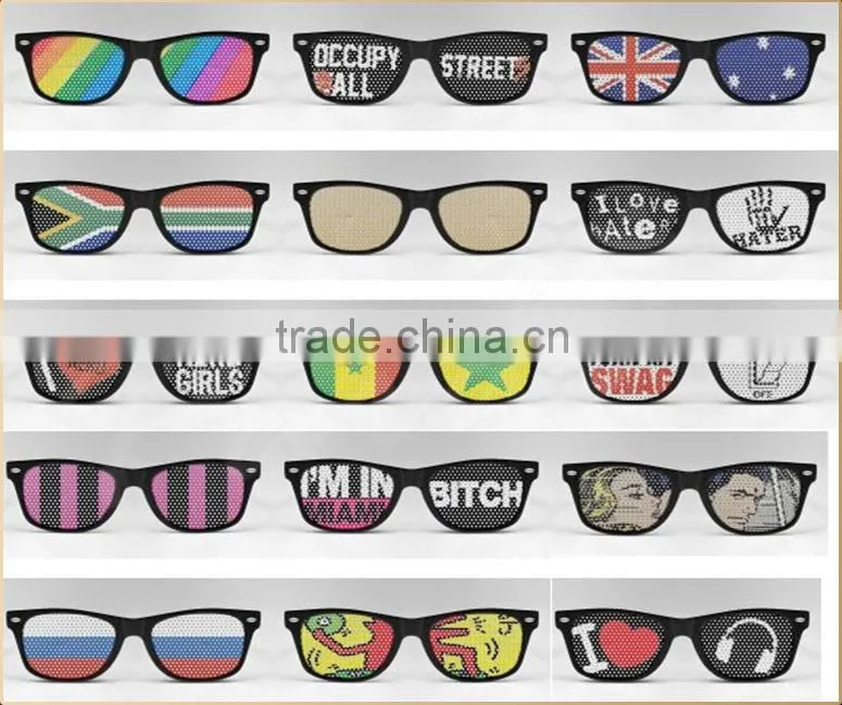 2015 HOT pinhole glasses lens pinhole sunglasses