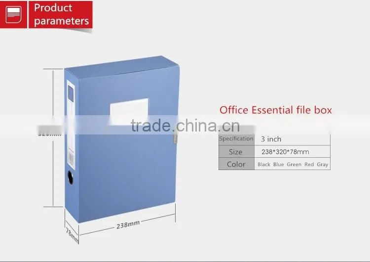 comix stationeri offic HC-75 PP file box office Essential A4 75MM file folders