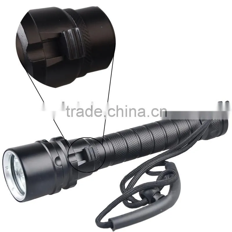 LED Diving Flashlight Torch Lamp Waterproof flashlight