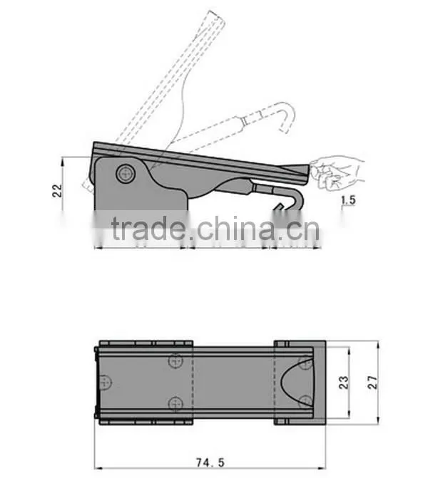 New Latch SK3-020 adjustable security hasp