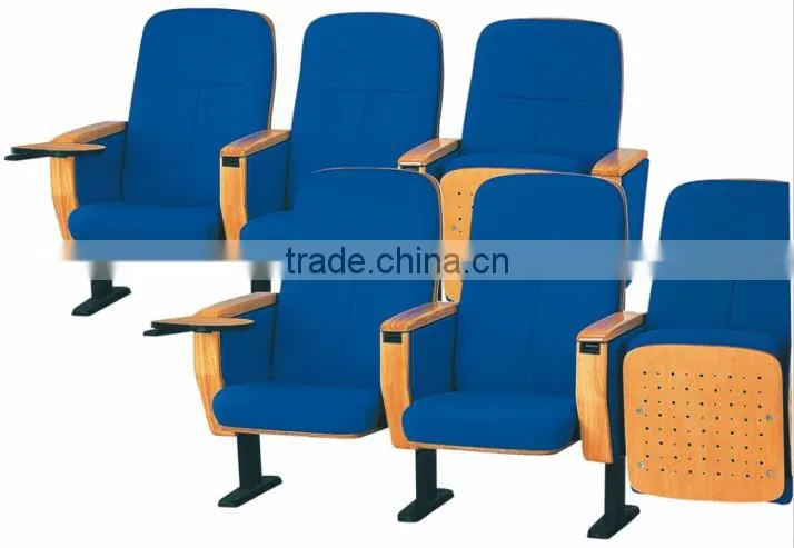 Theater chairs movie seats cinema blue fabric YA-08B