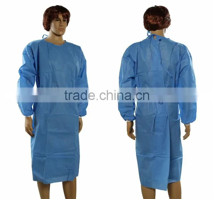 SMS Hospital Smock Gown Disposable Medical Gown