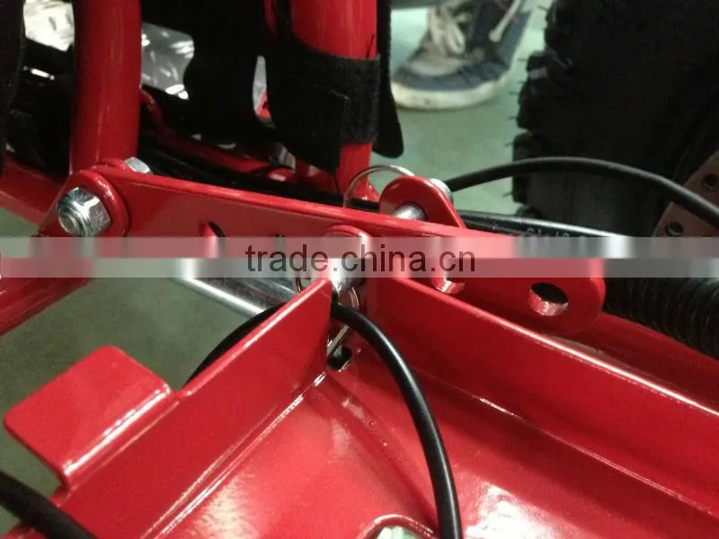 Red 1000W mini go kart for kids